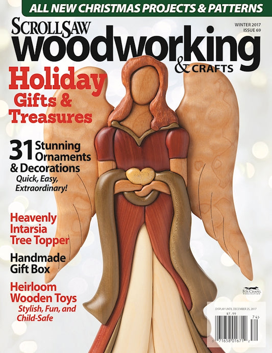 Scroll Saw Woodworking & Crafts Issue 69 Winter 2017 - Fox Chapel Publishing Co.