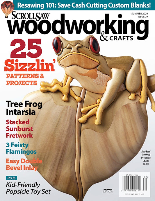 Scroll Saw Woodworking & Crafts Issue 79 Summer 2020 - Fox Chapel Publishing Co.