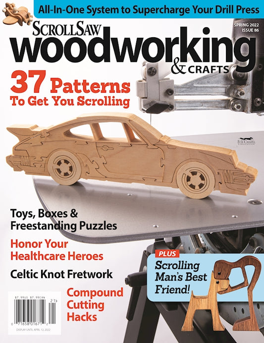Scroll Saw Woodworking & Crafts Issue 86 Spring 2022 - Fox Chapel Publishing Co.