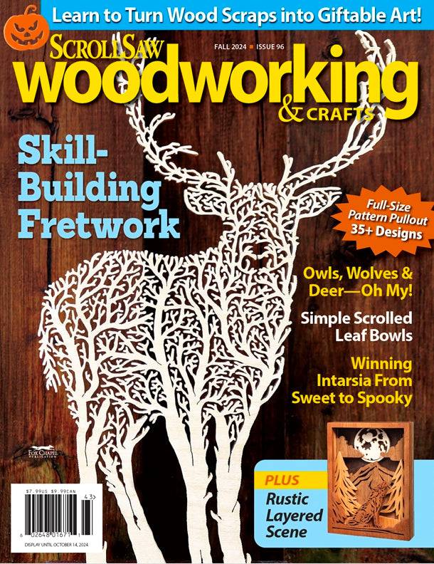 Scroll Saw Woodworking & Crafts Issue 96 Fall 2024 – Fox Chapel
