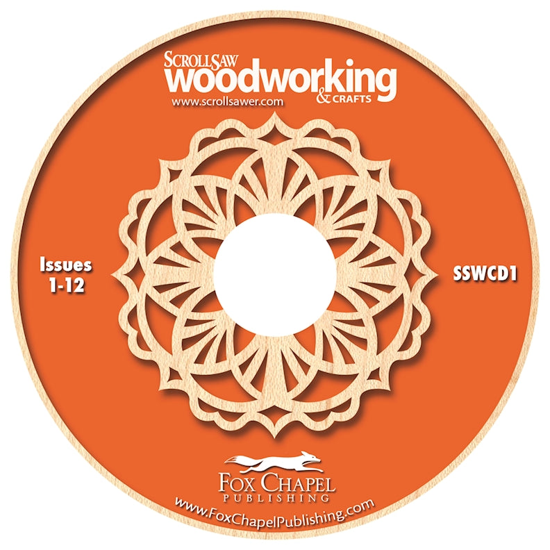 Scroll Saw Woodworking & Crafts Archive CD Volume 1