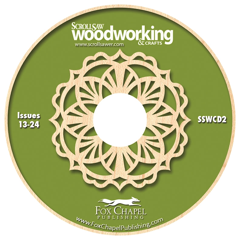 Scroll Saw Woodworking & Crafts Archive CD Volume 2