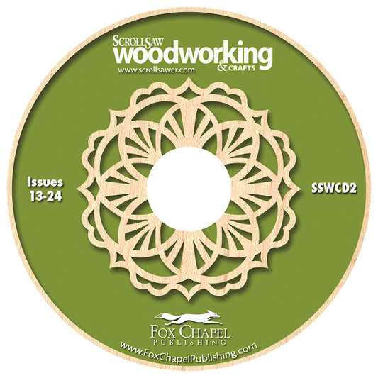 Scroll Saw Woodworking & Crafts Archive CD Volume 2