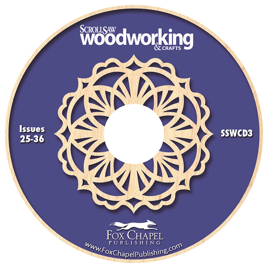 Scroll Saw Woodworking & Crafts Archive CD Volume 3 - Fox Chapel Publishing Co.