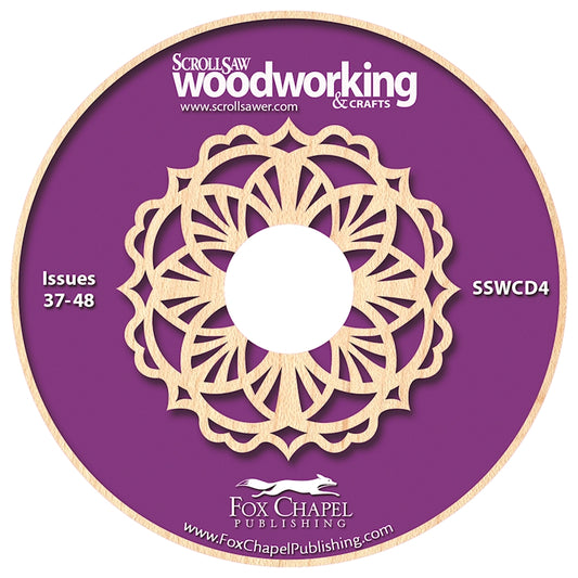 Scroll Saw Woodworking Archive CD Vol 4 - Fox Chapel Publishing Co.