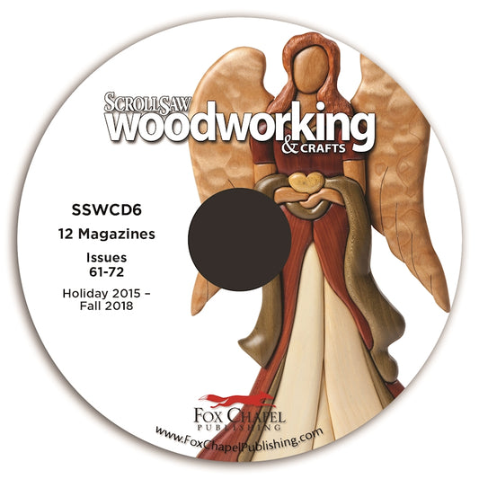 Scroll Saw Woodworking & Crafts Archive CD Volume 6 - Fox Chapel Publishing Co.
