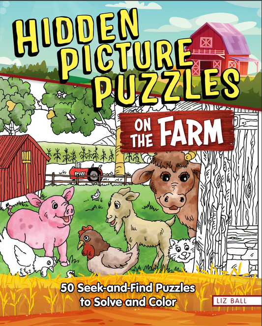 Hidden Picture Puzzles on the Farm (Custom Edition)