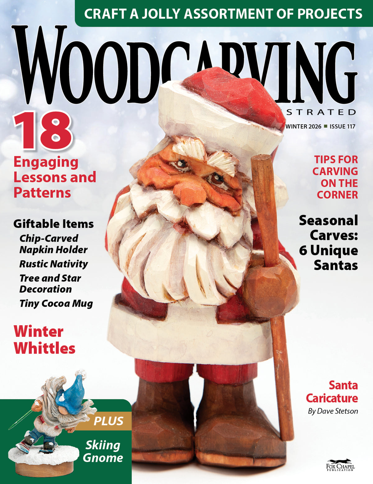 Woodcarving Illustrated Issue 117 Winter 2026