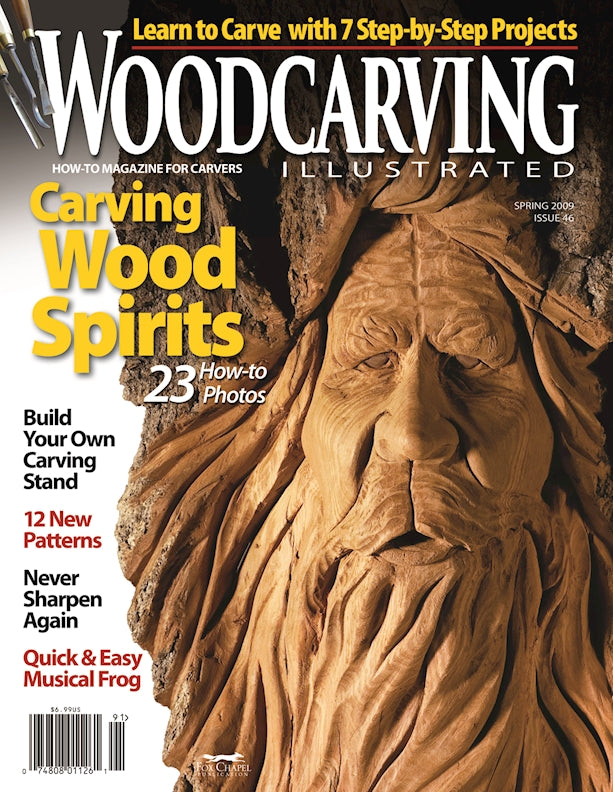 Woodcarving Illustrated Issue 46 Spring 2009 - Fox Chapel Publishing Co.