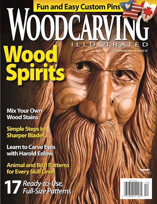Woodcarving Illustrated Issue 55 Summer 2011 - Fox Chapel Publishing Co.