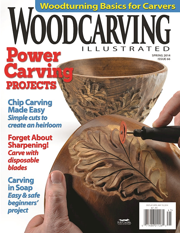 Woodcarving Illustrated Issue 66 Spring 2014 - Fox Chapel Publishing Co.