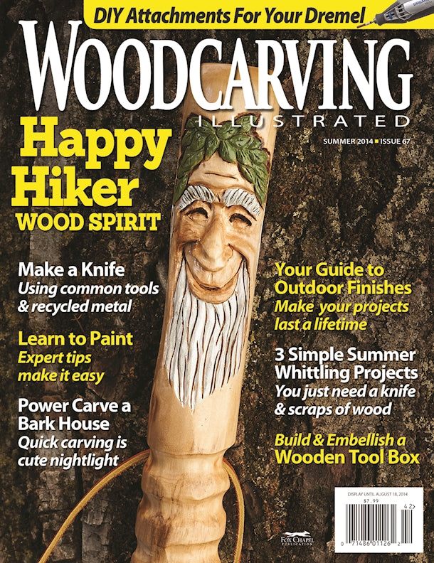 Woodcarving Illustrated Issue 67 Summer 2014 - Fox Chapel Publishing Co.