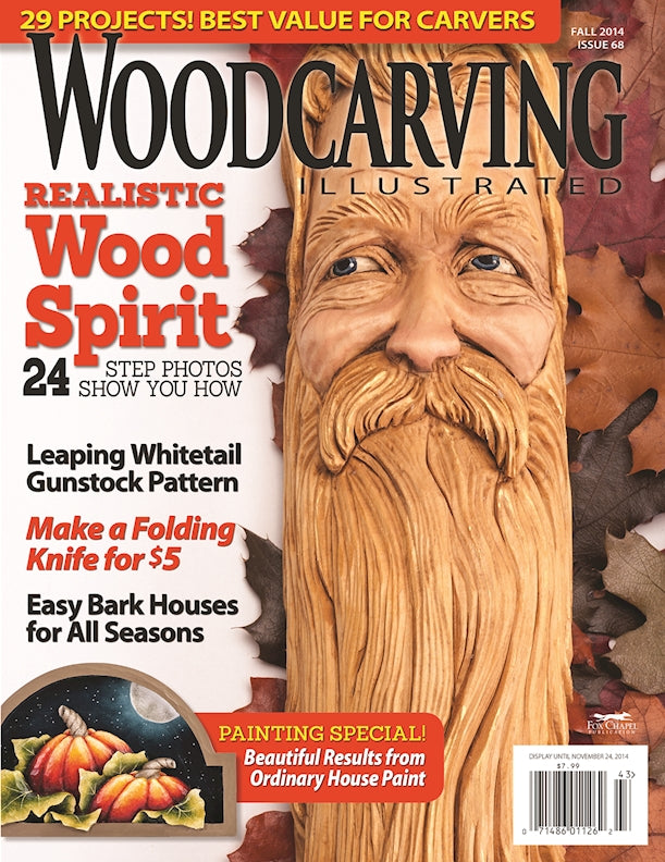 Woodcarving Illustrated Issue 68 Fall 2014 - Fox Chapel Publishing Co.