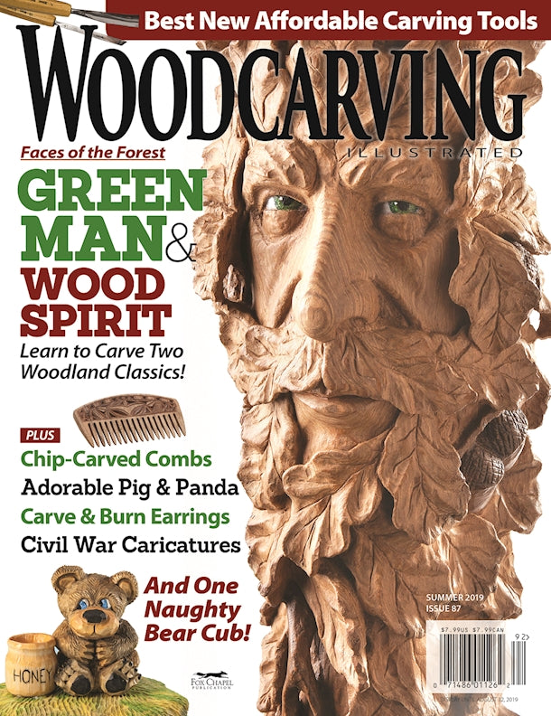 Woodcarving Illustrated Issue 87 Summer 2019 – Fox Chapel