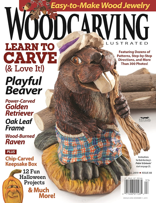 Woodcarving Illustrated Issue 88 Fall 2019 - Fox Chapel Publishing Co.