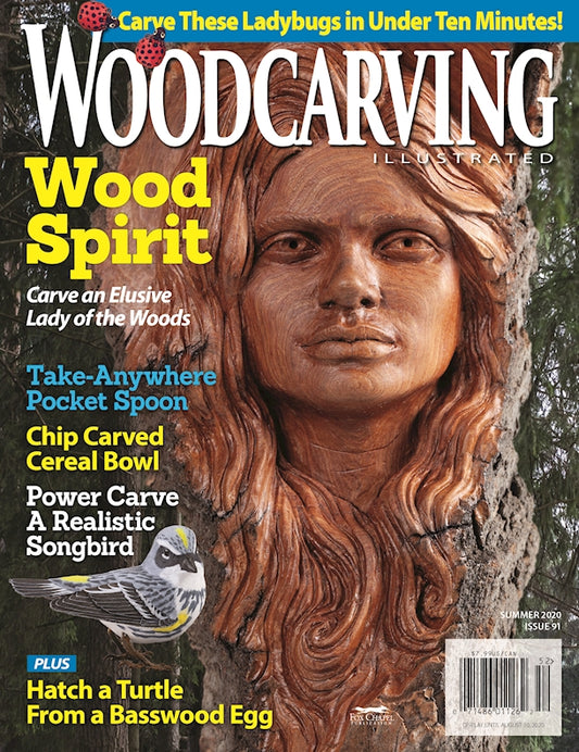 Woodcarving Illustrated Issue 91 Summer 2020 - Fox Chapel Publishing Co.