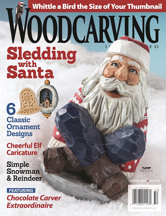 Woodcarving Illustrated Issue 93 Winter 2020 - Fox Chapel Publishing Co.