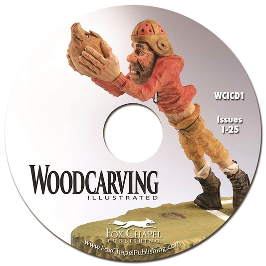 Woodcarving Illustrated Archive CD Volume 1 - Fox Chapel Publishing Co.