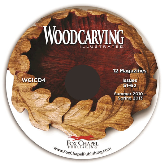 Woodcarving Illustrated Archive CD Volume 4 - Fox Chapel Publishing Co.