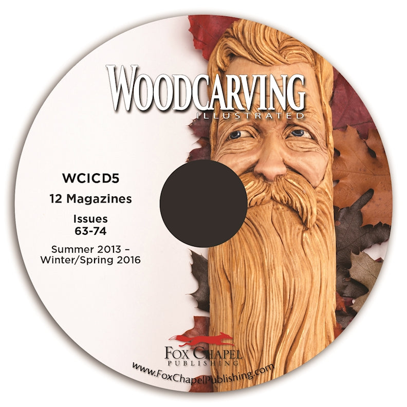 Woodcarving Illustrated Archive CD Volume 5 - Fox Chapel Publishing Co.