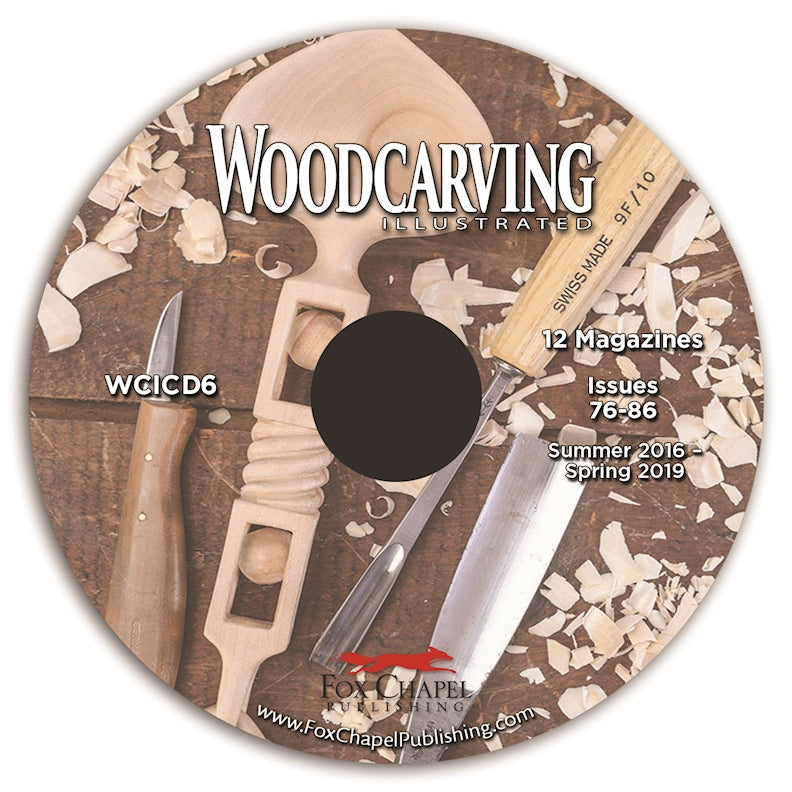 Woodcarving Illustrated Archive CD Volume 6 - Fox Chapel Publishing Co.
