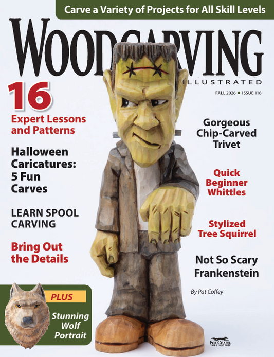 Woodcarving Illustrated Issue 116 Fall 2026