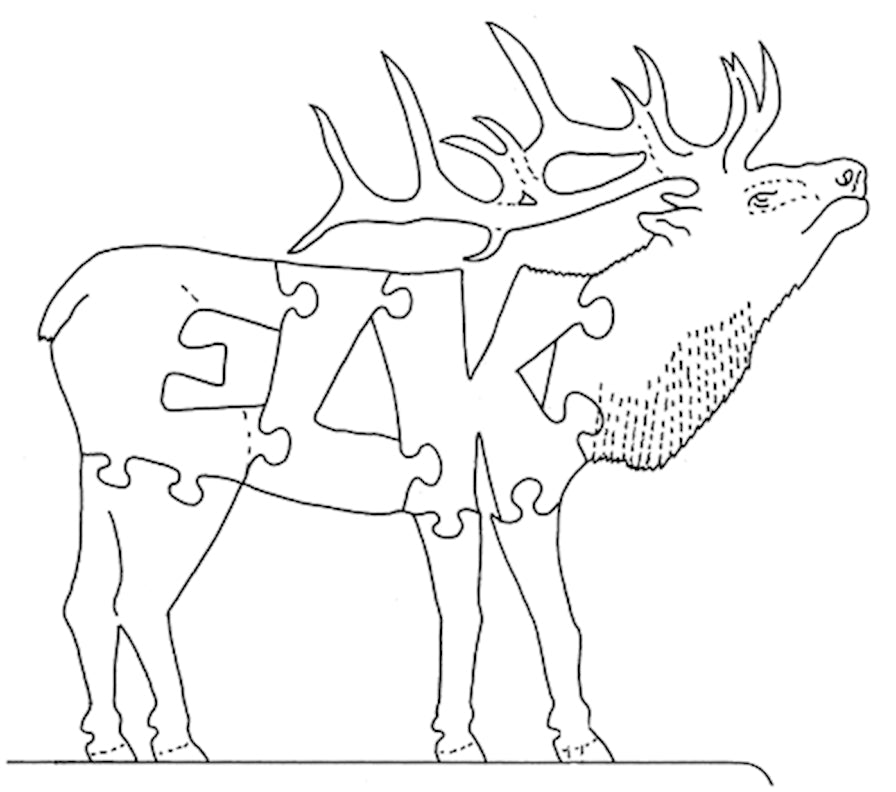 Elk - Standing - Fox Chapel Publishing Co.