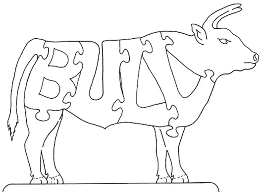 Bull - Standing - Fox Chapel Publishing Co.