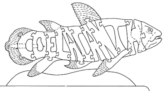Coelacanth-Endngr Species Fish - Fox Chapel Publishing Co.