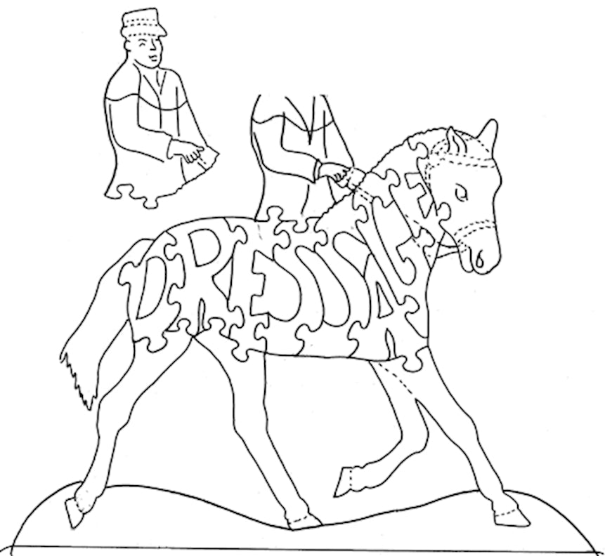 Dressage-Horse w/Rider - Fox Chapel Publishing Co.