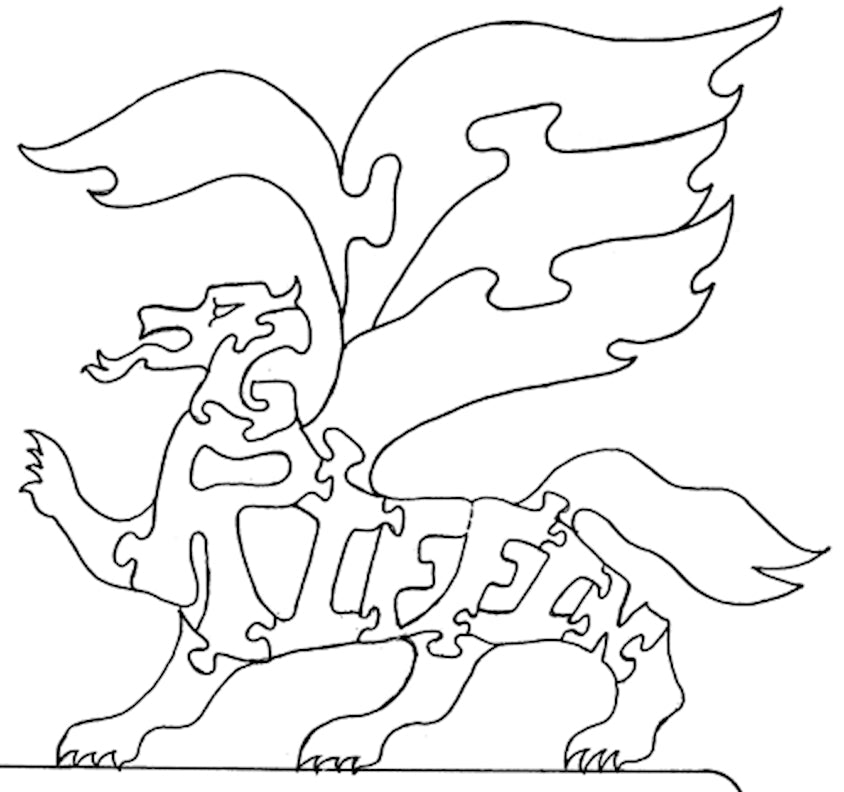 Griffin-Lion Head Feet & Body - Fox Chapel Publishing Co.