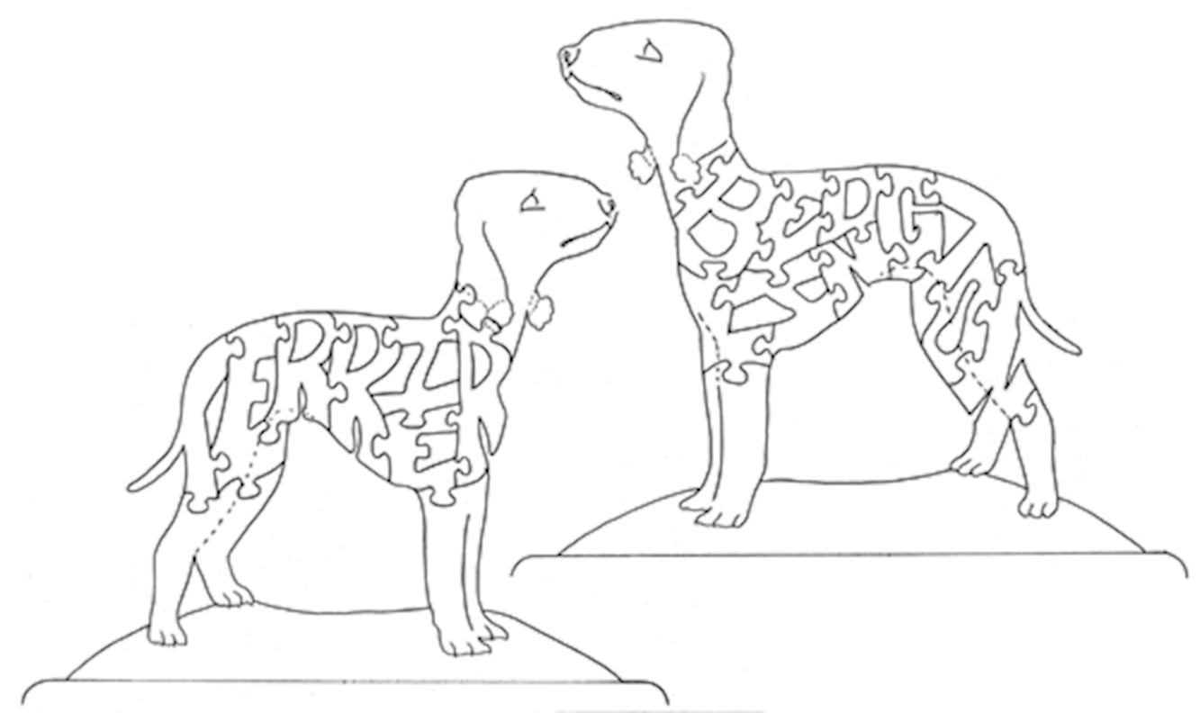 Bedlington Terrier & Terrier