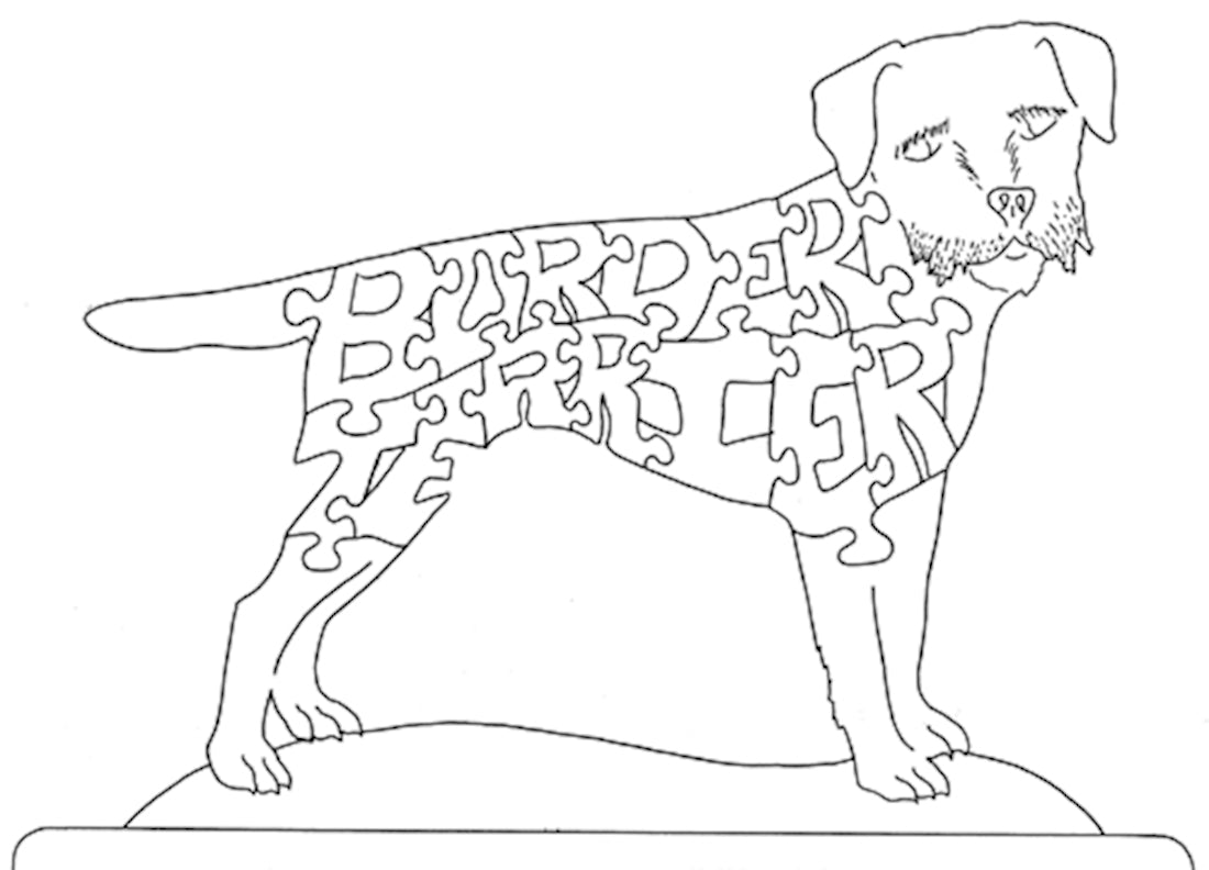 Border Terrier-Head Turned Rt - Fox Chapel Publishing Co.