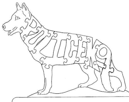 German Shepherd-Police K9 - Fox Chapel Publishing Co.