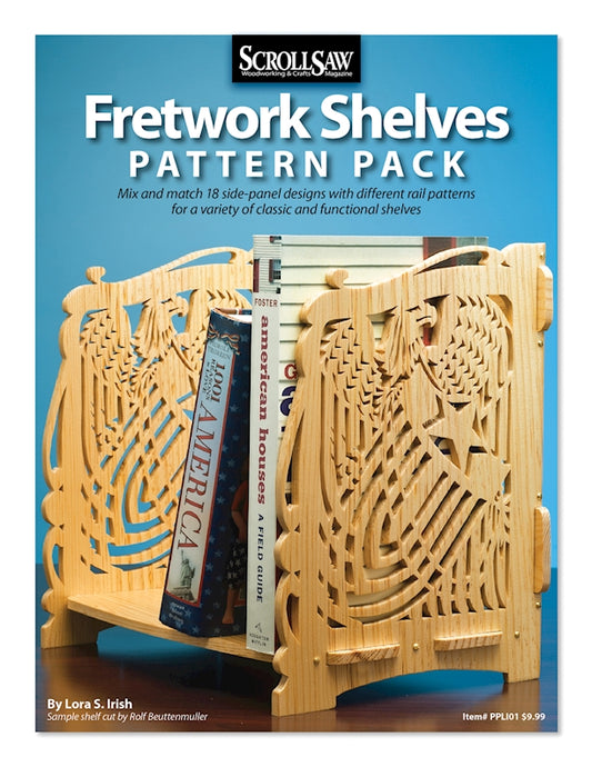 Exclusive Lora S. Irish Fretwork Shelf Pattern Pack #1 - Fox Chapel Publishing Co.