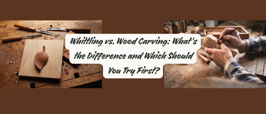 whitting vs wood carving