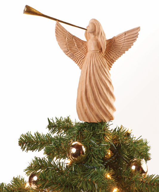 Carve an Angel Tree Topper - 12 Days of Carvemas