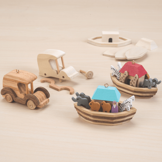 Scroll Saw Toy Patterns: Noah's Ark and a Bread Truck - Fox Chapel Publishing Co.