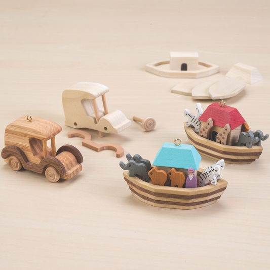 Scroll Saw Toy Patterns: Noah's Ark and a Bread Truck