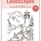 Landscapes Carving Patterns - Printed