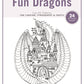 Fun Dragons Carving Patterns (Printed)