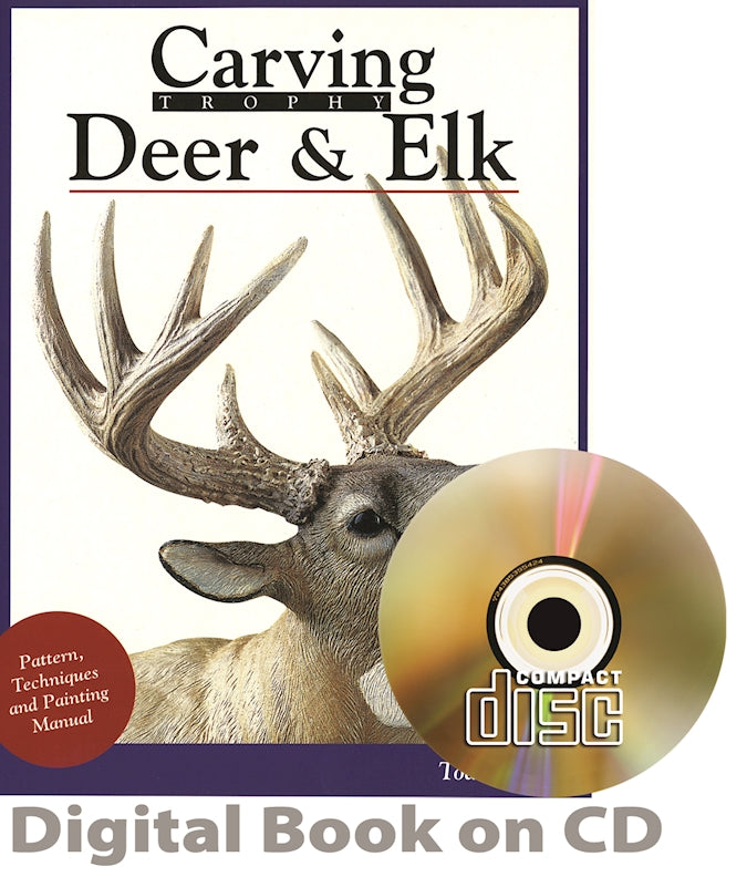 Carving Trophy Deer & Elk (CD) - Fox Chapel Publishing Co.