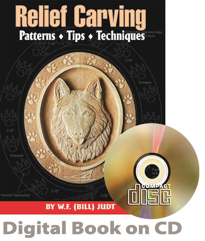 Relief Carving Patterns, Tips, Techniques (CD)