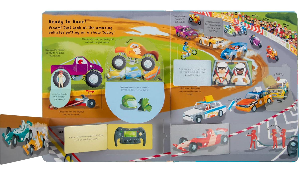 Lift the Flap: Discovery! Things That Go!