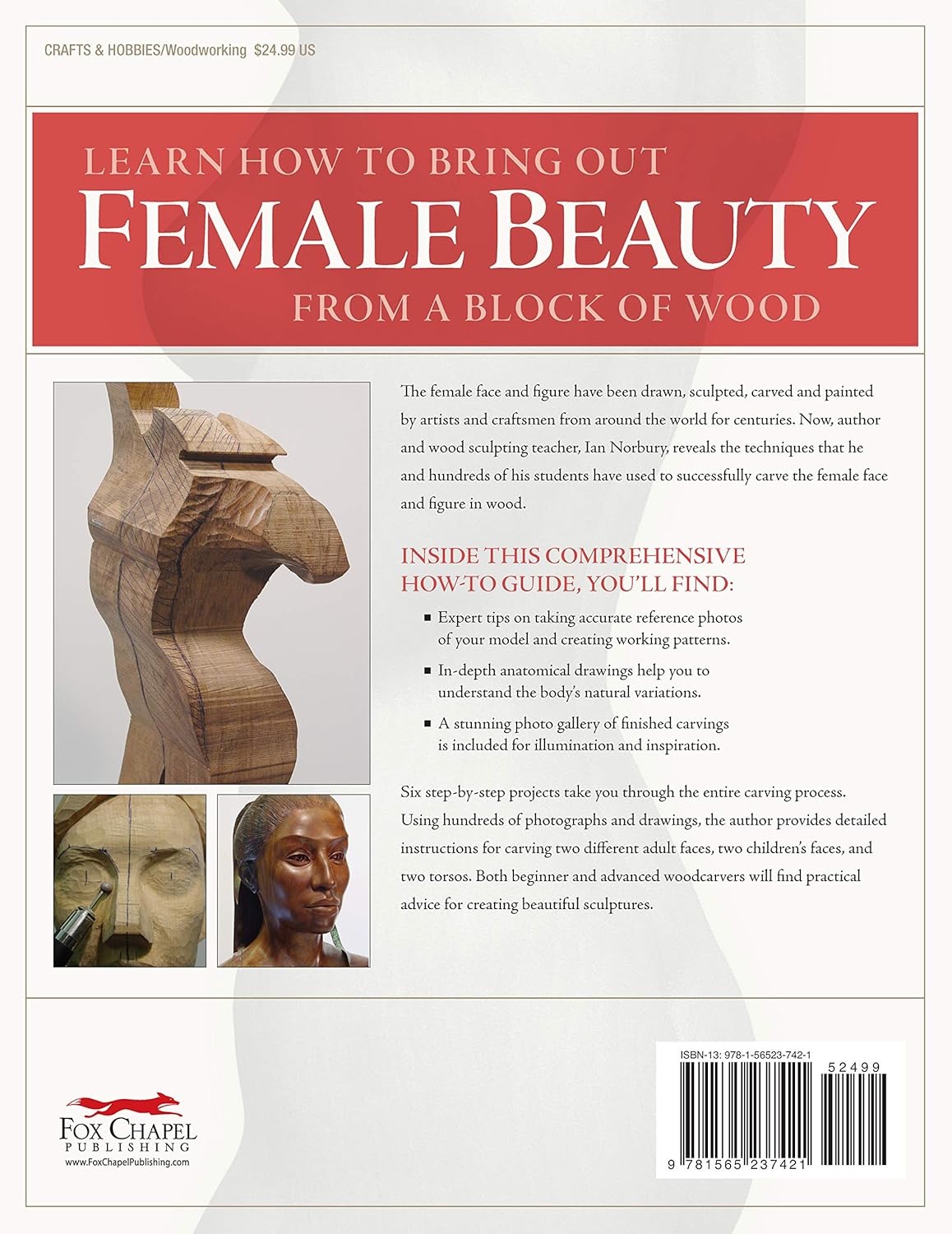 Sculpting the Female Face & Figure in Wood