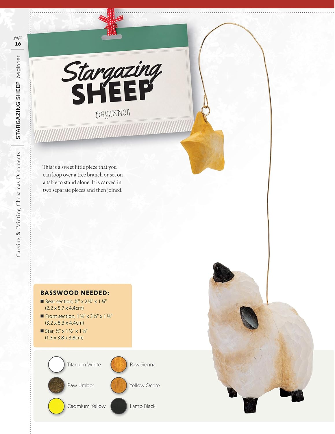 Carving & Painting Christmas Ornaments