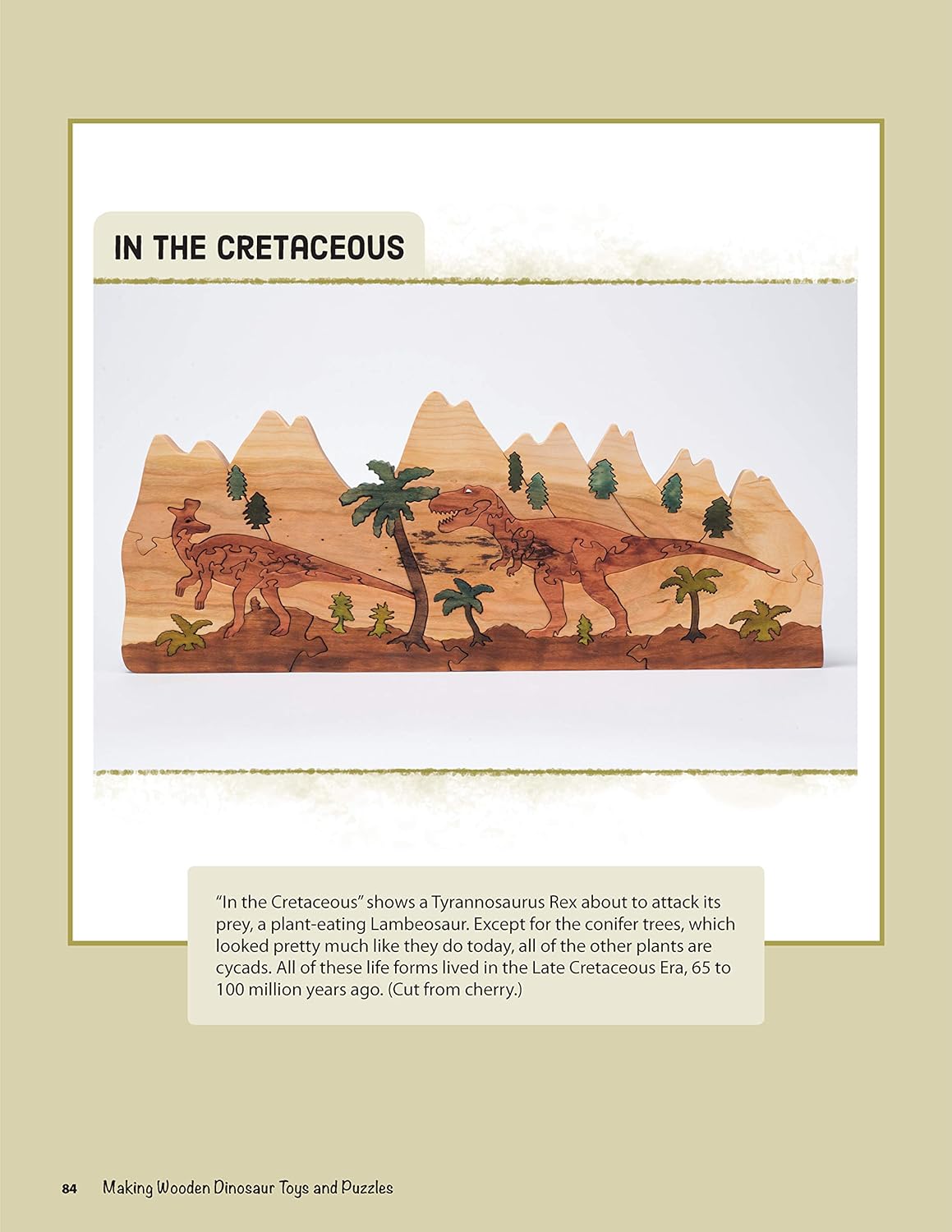 Making Wooden Dinosaur Toys and Puzzles