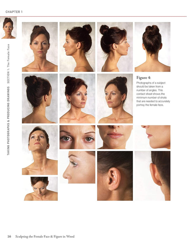 Sculpting the Female Face & Figure in Wood