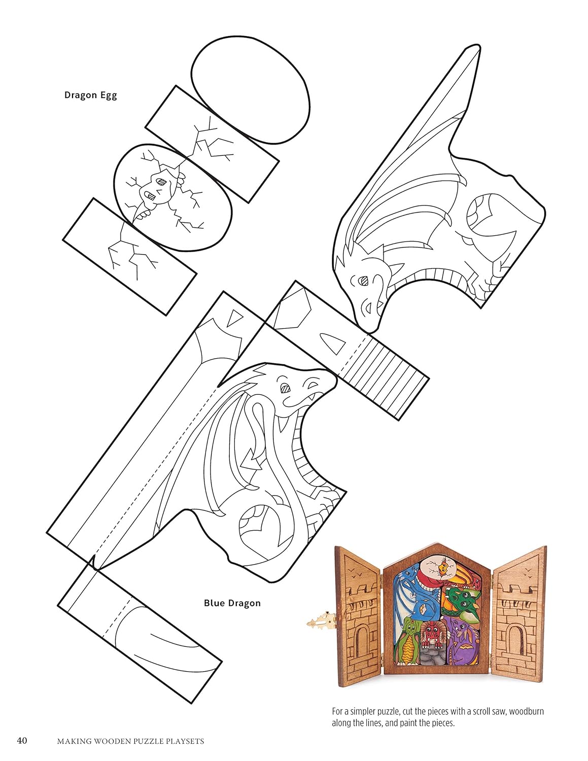 Making Wooden Puzzle Playsets