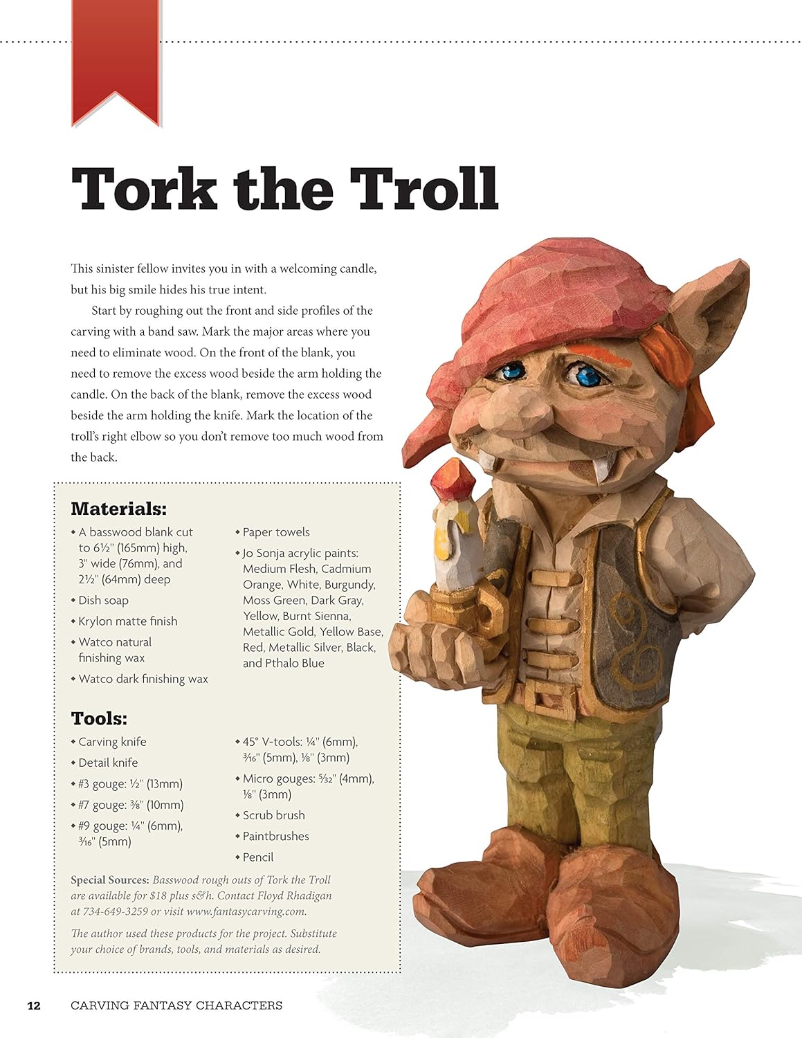 Carving Fantasy Characters